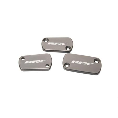 RFX FXRC2120099H2 : Kit de tapa de depósito RFX Pro (gris mineral) - Kawasaki KXF450