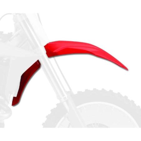 POLISPORT 8553200001 : Guardabarros delantero POLISPORT rojo Honda CRF450R / RX