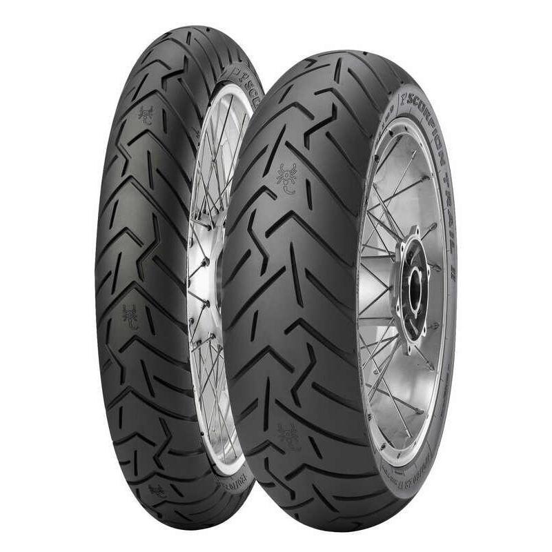 PIRELLI 2746700 : Neumático PIRELLI SCORPION TRAIL II (F)(D) Standard 120/70 ZR 19 M/C 60W TL