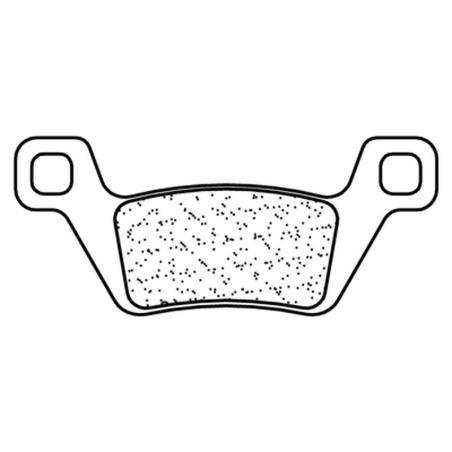 CL BRAKES 1238ATV1 : Juego de pastillas sinterizadas CL BRAKES (1238ATV1)