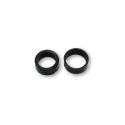 HIGHSIDER 301-990 : Anillos de reducción HIGHSIDER para montaje de retrovisores de manillar - Nylon