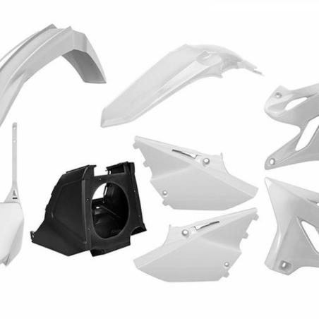 POLISPORT 90900 : Kit plástica Polisport Restyling blanco Yamaha YZ125/250