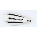 POLISPORT 8308500030 : Paramanos POLISPORT MX Bullit Blanco/Negro - HONDA CRF