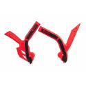 RACETECH R-PRTBETRSNR1 : Protector de Chasis Bi-Material RACETECH Rojo / Negro