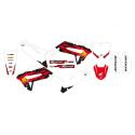 BLACKBIRD 2149AA : Kit de adhesivos BLACKBIRD Retro - Honda CR
