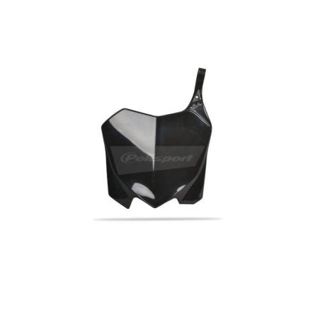 POLISPORT 8656700002 : POLISPORT Front Number Plate Black Honda CRF250R/CRF450R