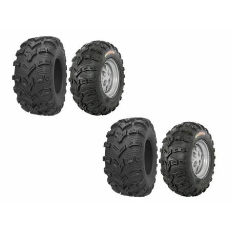 KENDA  : 4 Utility Tire Pack KENDA BEAR CLAW EVO K592 (2 x 25X8-12 + 2 x 25X10-12)