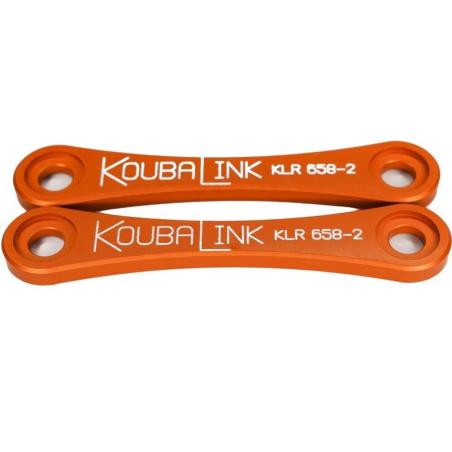 KOUBALINK KLR658-2 : Kit de bajada KOUBALINK (50.8 mm) Gold - Kawasaki KLR650