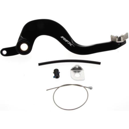 RFX FXRB5040199HA : Pedal de freno trasero RFX Pro ST duro/A negro/H/A titanio