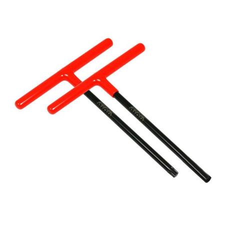 RFX FXWT3040099BK : Juego de llaves de vaso en T RFX Pro (negro/naranja) de alcance estándar con mango de goma - KTM & Husqvarna