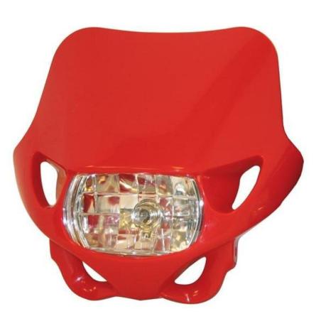 BIHR YM-3243-RED : Careta con faro BIHR Enduro 12V/35W