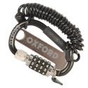 OXFORD OX623 : OXFORD Lidlock Helmet Lock Black