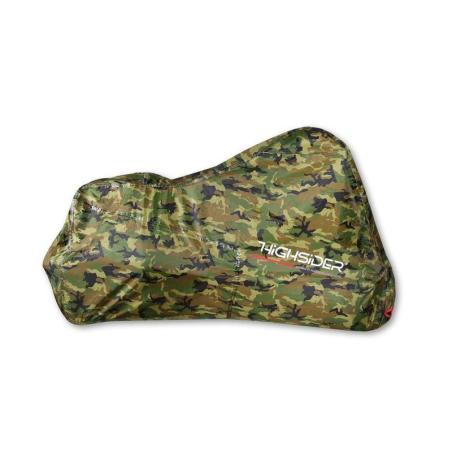 HIGHSIDER 380-213 : Funda de protección para exterior HIGHSIDER Camufaje - Moto