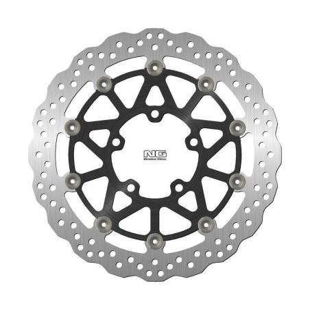 NG BRAKE DISC 1633XG : Disco de freno NG BRAKES ondulado flotante