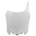 POLISPORT 8659400002 : POLISPORT Front Number Plate White Honda CRF250R/CRF450R