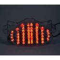 BIHR TZY-154-INT : Piloto trasero BIHR LED con intermitentes integrados Yamaha FZ6