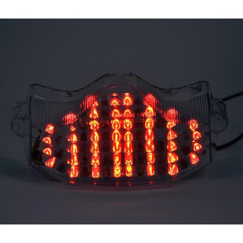 BIHR TZY-154-INT : Piloto trasero BIHR LED con intermitentes integrados Yamaha FZ6