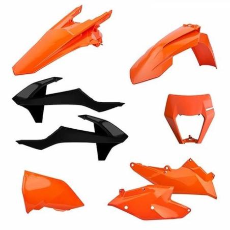POLISPORT 90881 : Kit plástica Enduro Polisport OEM color KTM EXC/EXC-F