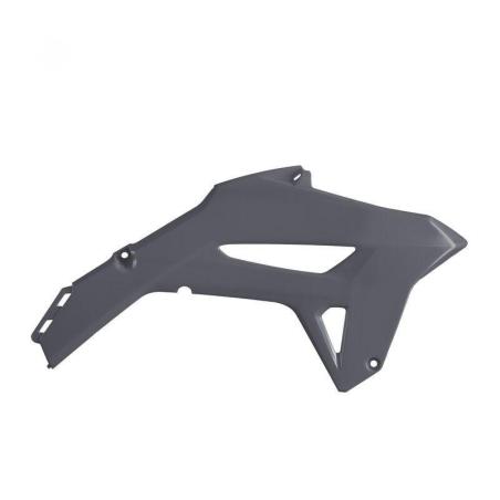 POLISPORT 8474900004 : Tapas de radiador Polisport CRF450R Nardo Gray