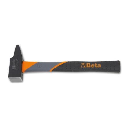 BETA 013700540 : BETA Martillo de mecánico con cabeza de remache, tamaño 40, mango de fibra