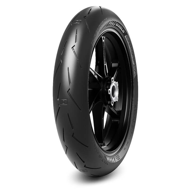 PIRELLI 4122400 : Neumático PIRELLI DIABLO SUPERCORSA V4 SC2 (F) 120/70 R 17 M/C 58V TL