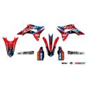 UFO  : Kit de plástica UFO OEM Color Honda CRF450R