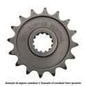 RENTHAL 497--520-13P : RENTHAL Steel Standard Front Sprocket 497 - 520