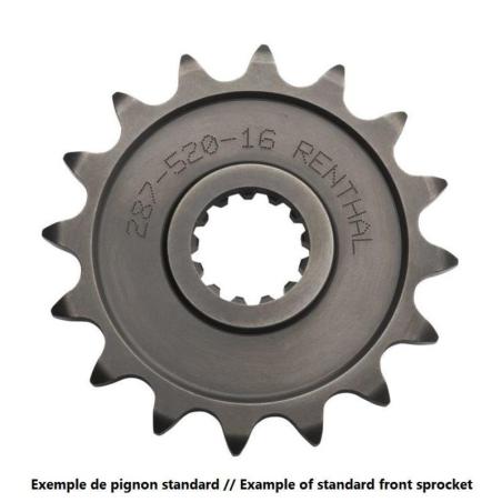 RENTHAL 497--520-13P : RENTHAL Steel Standard Front Sprocket 497 - 520