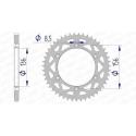 AFAM 15206N-53 : Corona AFAM aluminio 15206 - Paso 520