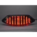 BIHR TZH-094-INT : Piloto trasero BIHR LED con intermitentes integrados HONDA 600 / 900
