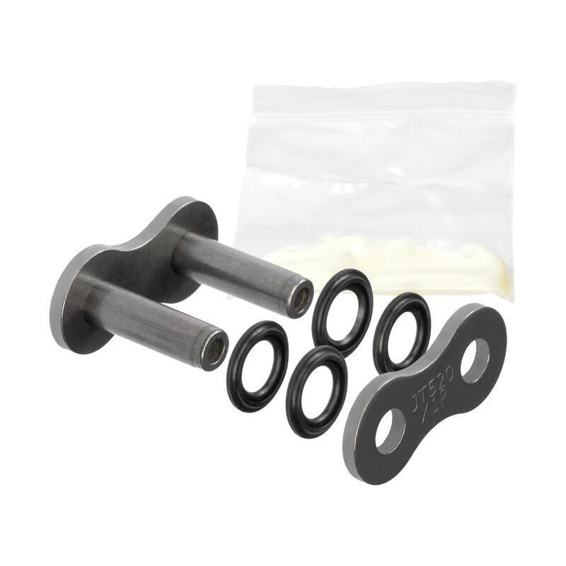 JT DRIVE CHAIN JTC-L-520X1R-R : Enganche de cadena JT DRIVE CHAIN 520X1R con reten X-Ring tipo remache 520