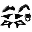 POLISPORT 91087 : Kit de plásticos POLISPORT negro - Beta RR 2T/4T