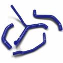 SAMCO KAW-78BLUE : Kit manguitos SAMCO - 4 Kawasaki ZX10R