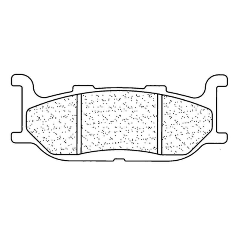 CL BRAKES 2391S4 : Juego de pastillas sinterizadas CL BRAKES (2391S4)