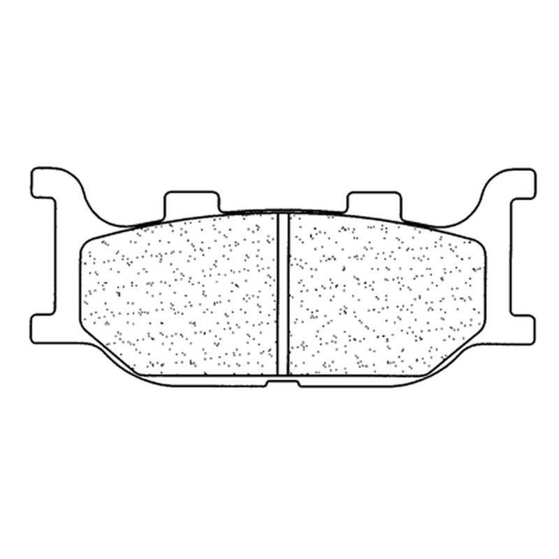 CL BRAKES 2546A3+ : Juego de pastillas sinterizadas CL BRAKES (2546A3+)