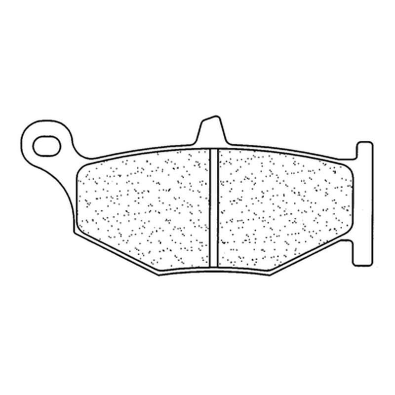 CL BRAKES 1163RX3 : Juego de pastillas sinterizadas CL BRAKES (1163RX3)