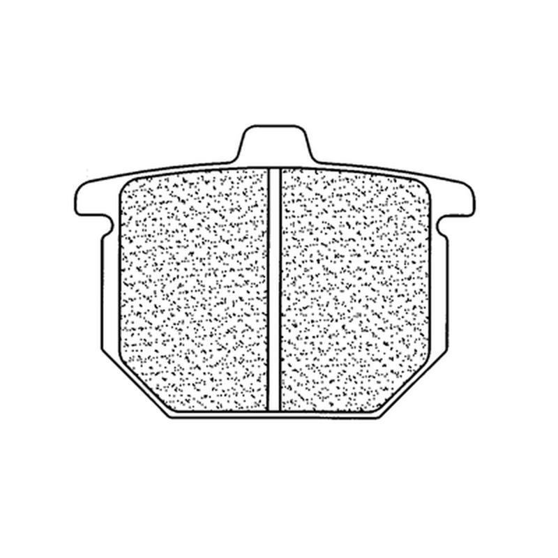 CL BRAKES 2814S4 : Juego de pastillas sinterizadas CL BRAKES (2814S4)