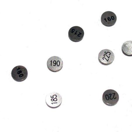 TOURMAX V29-290T/2 : Pastillas de reglaje TOURMAX Ø29 x 2.9 mm x2