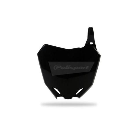 POLISPORT 8659300003 : Porta-números delantero POLISPORT negro Suzuki RM-Z250 / RM-Z450