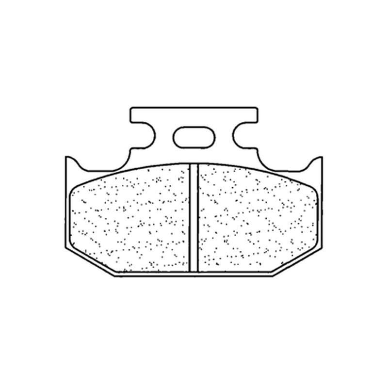 CL BRAKES 2299S4 : Juego de pastillas sinterizadas CL BRAKES (2299S4)
