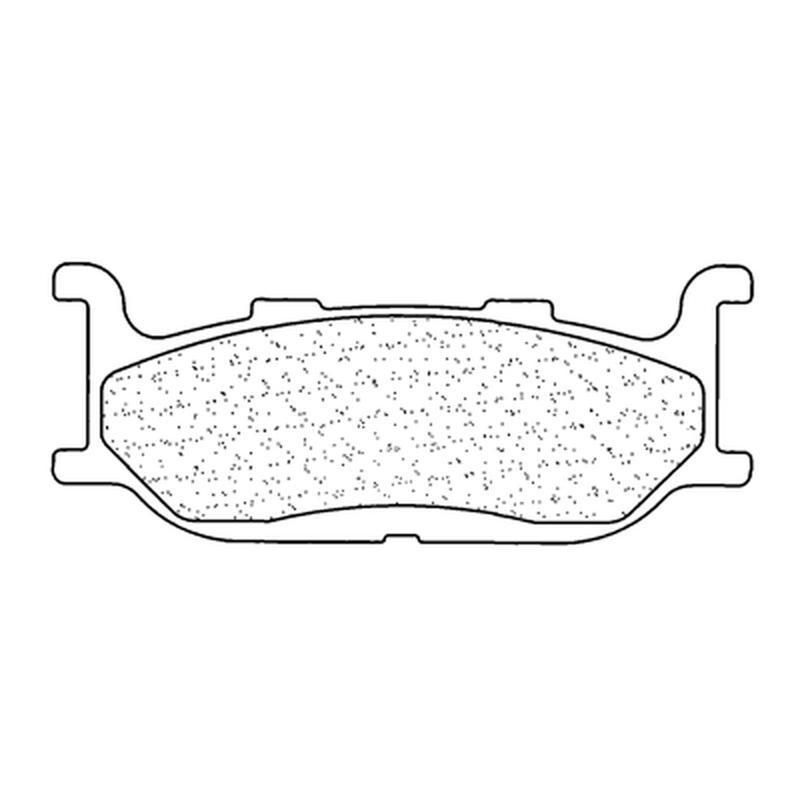 CL BRAKES 3058MSC : Juego de pastillas sinterizadas CL BRAKES (3058MSC)