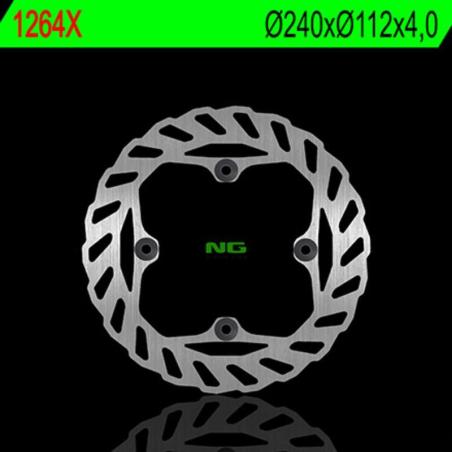 NG BRAKE DISC 1264X : Disco de freno NG BRAKES ondulado fijo