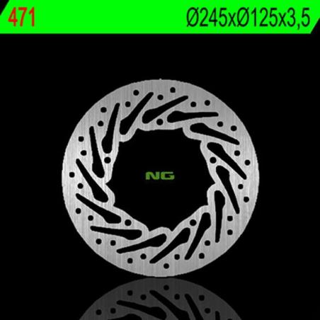 NG BRAKE DISC 471 : Disco de freno NG BRAKES redondo fijo