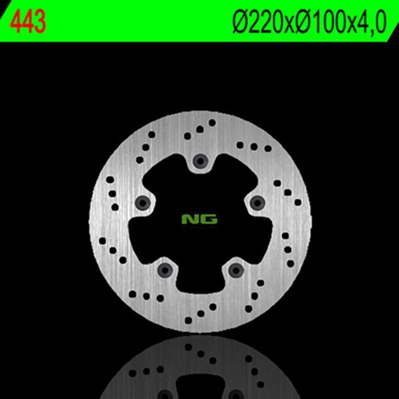 NG BRAKE DISC 443 : Disco de freno NG BRAKES redondo fijo
