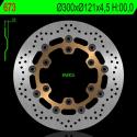 NG BRAKE DISC 673 : Disco de freno NG BRAKES redondo flotante