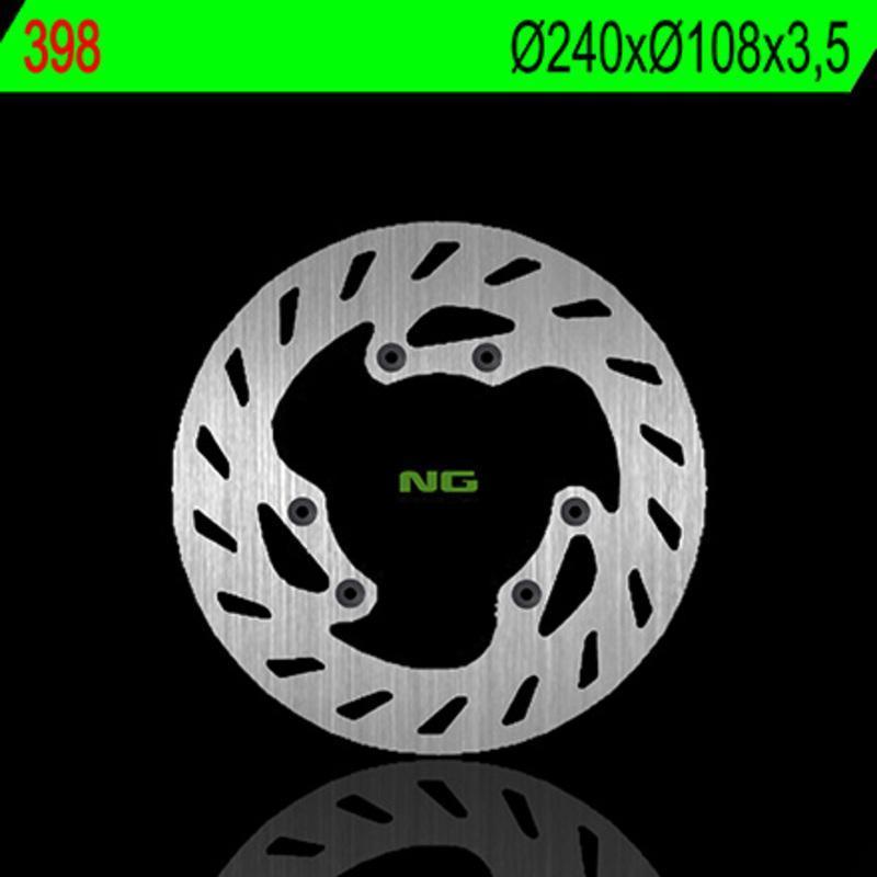 NG BRAKE DISC 398 : Disco de freno NG BRAKES redondo fijo