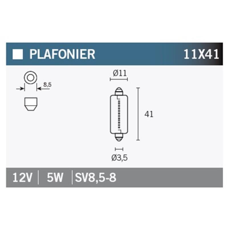 OSRAM 6413 : Caja de 10 lámparas OSRAM 6413
