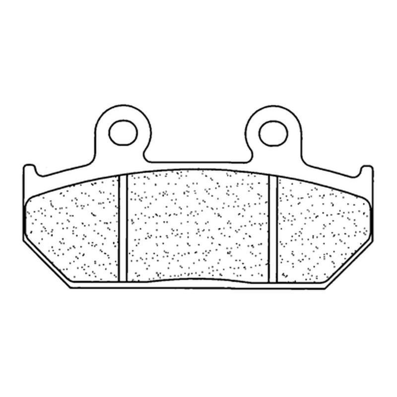 CL BRAKES 2248A3+ : Juego de pastillas sinterizadas CL BRAKES (2248A3+)