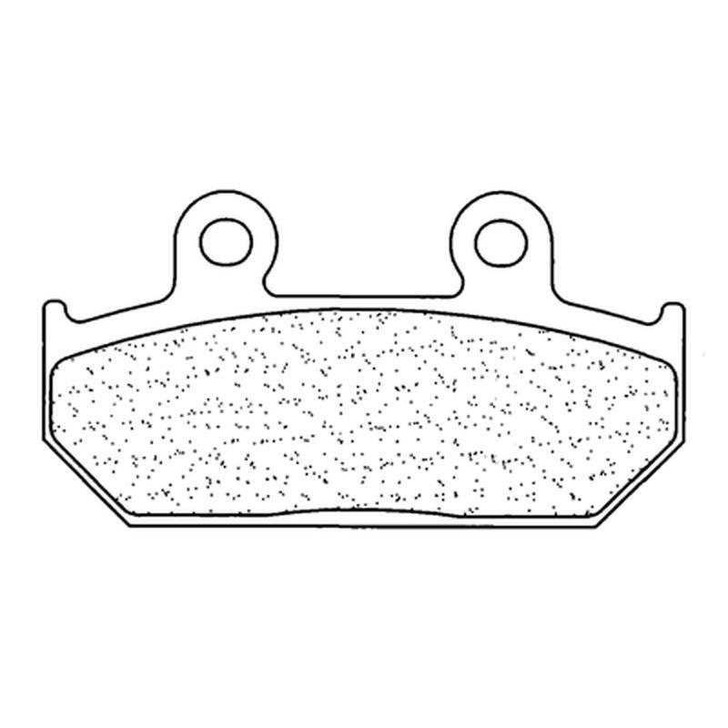 CL BRAKES 3066MSC : Juego de pastillas sinterizadas CL BRAKES (3066MSC)