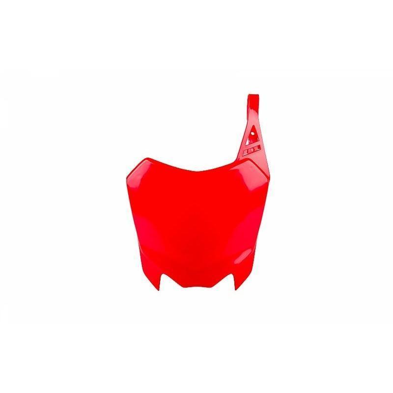 POLISPORT 8658800001 : POLISPORT Front Number Plate Red Honda CRF110F